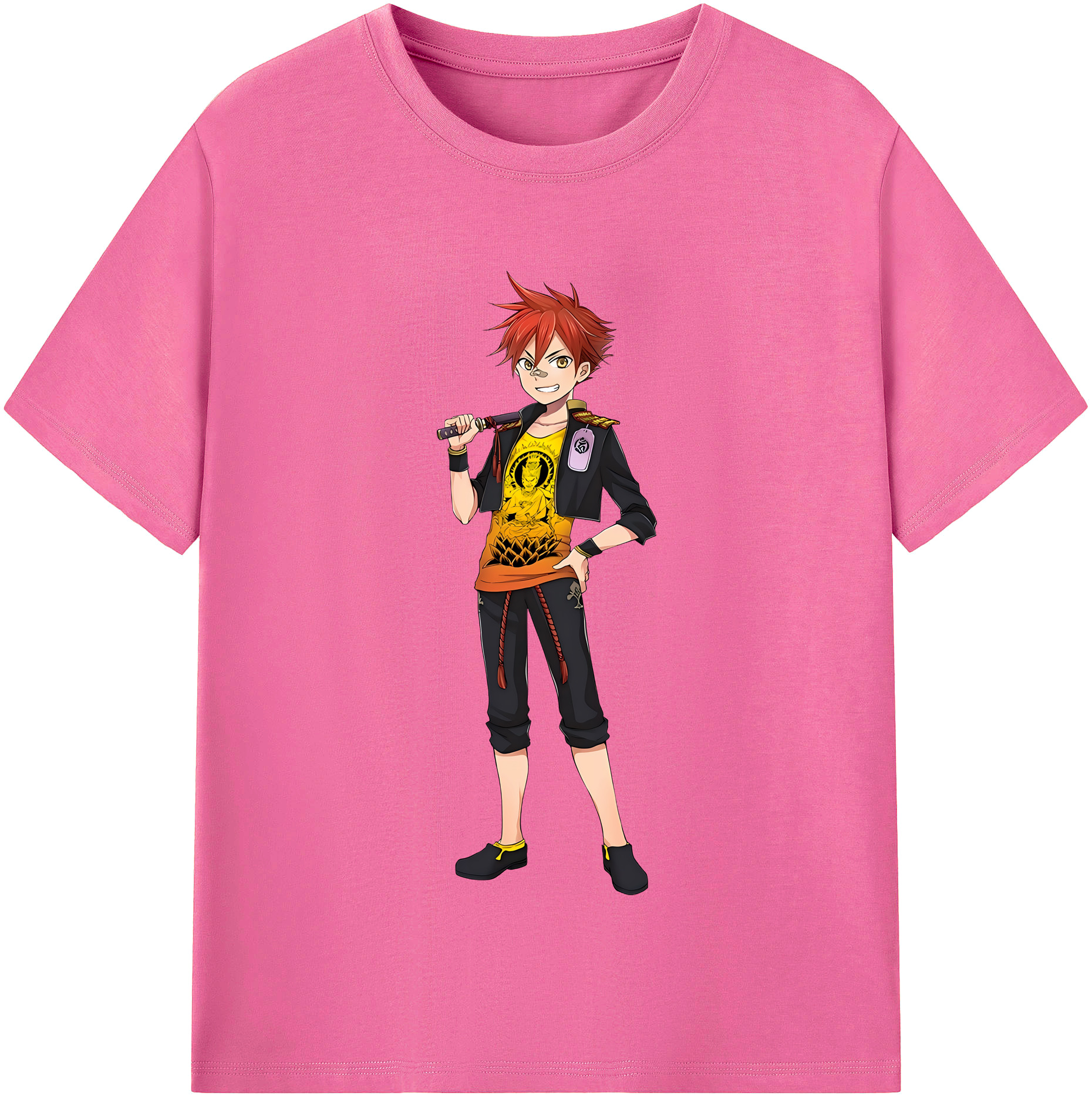 （画像用） 刀剣乱舞 Touken Ranbu レディースカジュアルプリントTシャツ（綿100％）